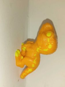 Orange Dinosaur Toy