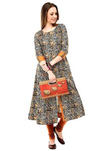 Beautiful Printed Anarkali Kurta