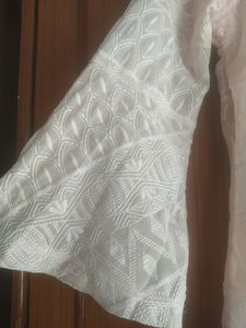 Fig Embroidered Dress