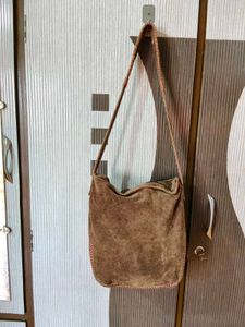 Suede Boho Crossbody Bag