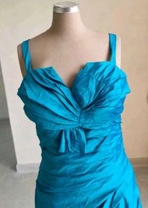 Elegant Teal Maxi Dress