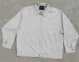 YvesSaintLaurent Men's Classic Light Grey Bomber J