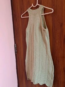 Chic Crochet Mini Dress