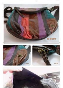 the sak Patchwork Leather Crossbody Bag