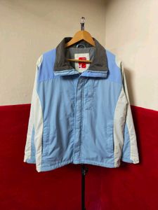 Men's Blue & Grey Winter Jacket