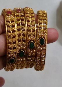 Set of Gold-Toned Bangles