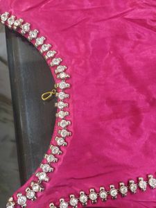 Stunning Pink Satin Dress