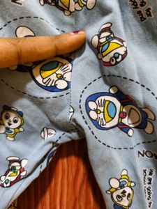 Cute Doraemon Pajama Set