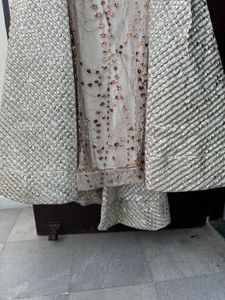 Stunning Gold Embellished Ethnic Gown