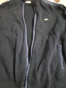 Lacoste Navy Zip-Up Jacket