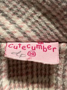 Cutecumber Unisex Jacket Velvet Size 28