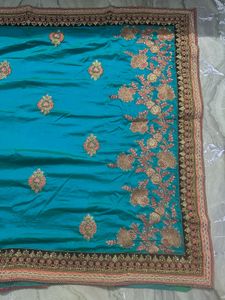 Heavy Saree With Blouse