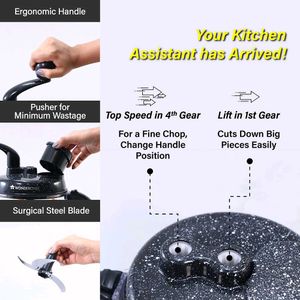 Wonderchef Smart Turbo 3-In-1 Food Processor