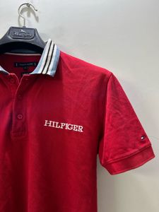 Tommy Hilfiger Red Polo Shirt