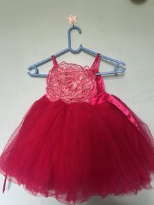 Beautiful Pink Tulle Party Dress