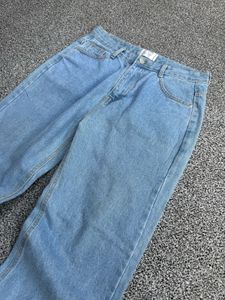 Light Wash Wide Leg Jeans