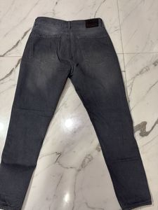 Stylish Dark Grey Denim Jeans