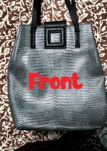 Stylish Textured Shoulder Bag