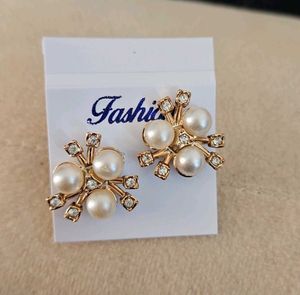 Pearl Accent Earrings