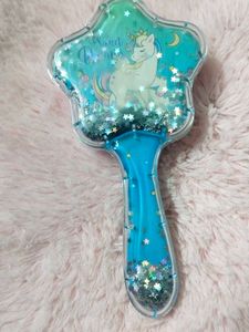 Unicorn Glitter Hair Brush