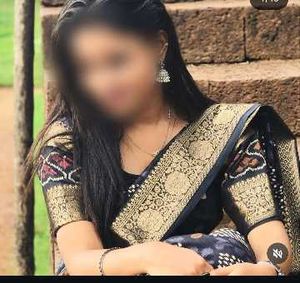 Elegant Black & Gold Saree