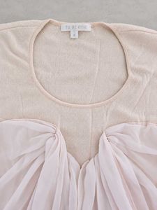 Chic Long Sleeve Top with Ruffle Detail