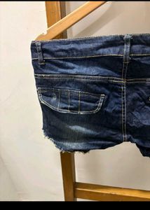 Beautiful Distressed Denim Shorts