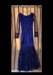 Heavy Blue Gown.