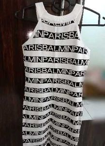 Balmain Paris Knit Tank Dress