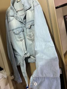 Light Wash Denim Shirt