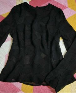 H&amp;M Textured Blouse