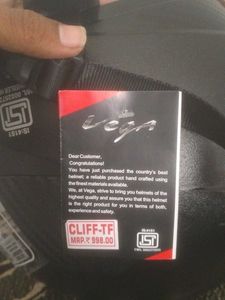 Vega Black Helmet