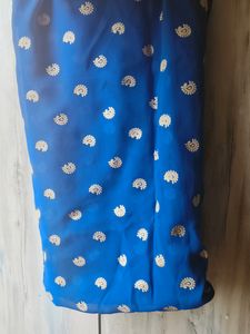 Royal Blue Saree