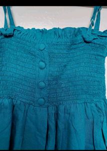 Teal jumpsuit