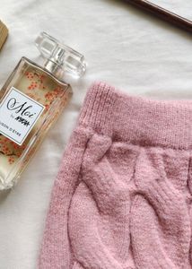 Twist Detail Cable Knit Pencil Skirt🇸‌🇦‌🇱‌🇪