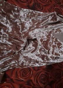 Velvet Wrap Dress