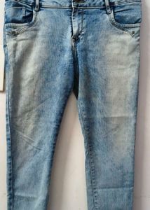 Light Wash Blue Denim Jean
