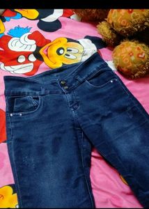 45.Navy Blue Jeans|coins |Skinny |Partywear|summer