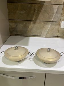Elegant Serving Bowls with Lids