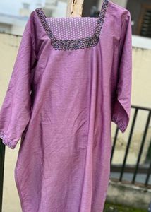 Sparkling Lavender Saree