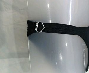 ❤️‍🔥 Textured Black Bikini Bottom