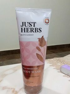 Wild Indian Rose Body Wash 200ml!