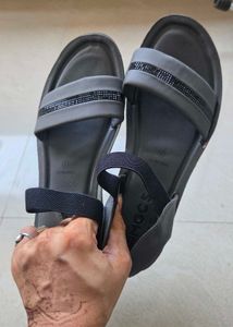 Stylish Grey Women's Sandals