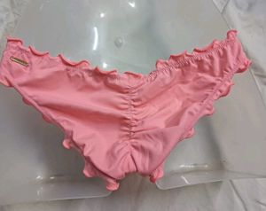 ⚛️ Pink Ruffle Bikini Bottom