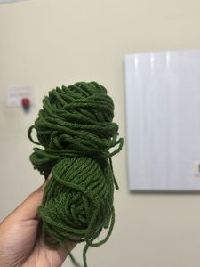 Green Yarn Skeins