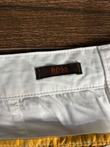 Men's White Cargo Shorts