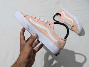 Pink Vans Low-Top Sneakers