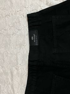 Black Button-Up Skort