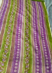 fix rate Floral  cotton Print Saree without blouse