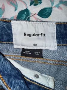 H&amp;M Classic Blue Denim Jeans | Size-28inch Lengt-3